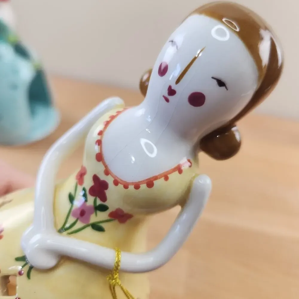 Girlish Charm Ceramic Candle Holders by Westland- Charlotte & Lilly